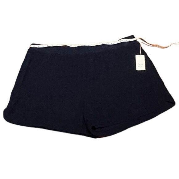 A New Day Women’s  Mid Rise Navy Terrycloth Shorts, Size 3X, NWT - Picture 10 of 11